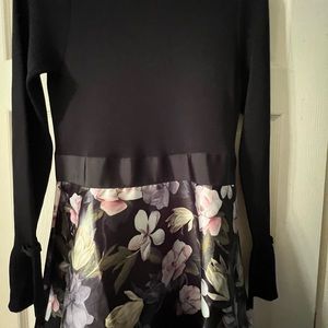 Ted Baker Nerida Opal Printed Dress Full Skirt Skater Dress size 4